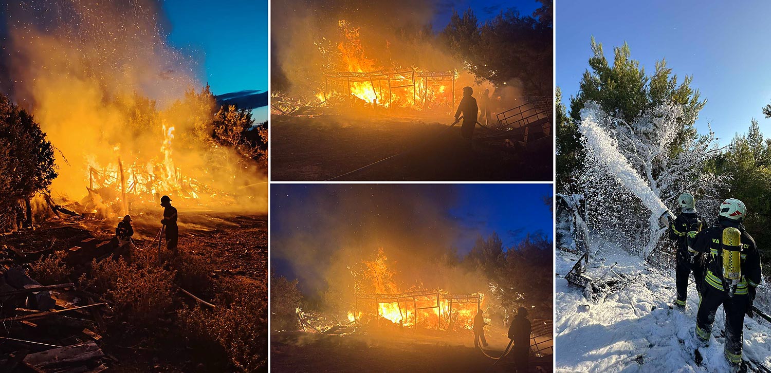 Noćas izbjegnuta tragedija u Loparu: Brzom intervencijom vatrogasaca spriječena veća šteta