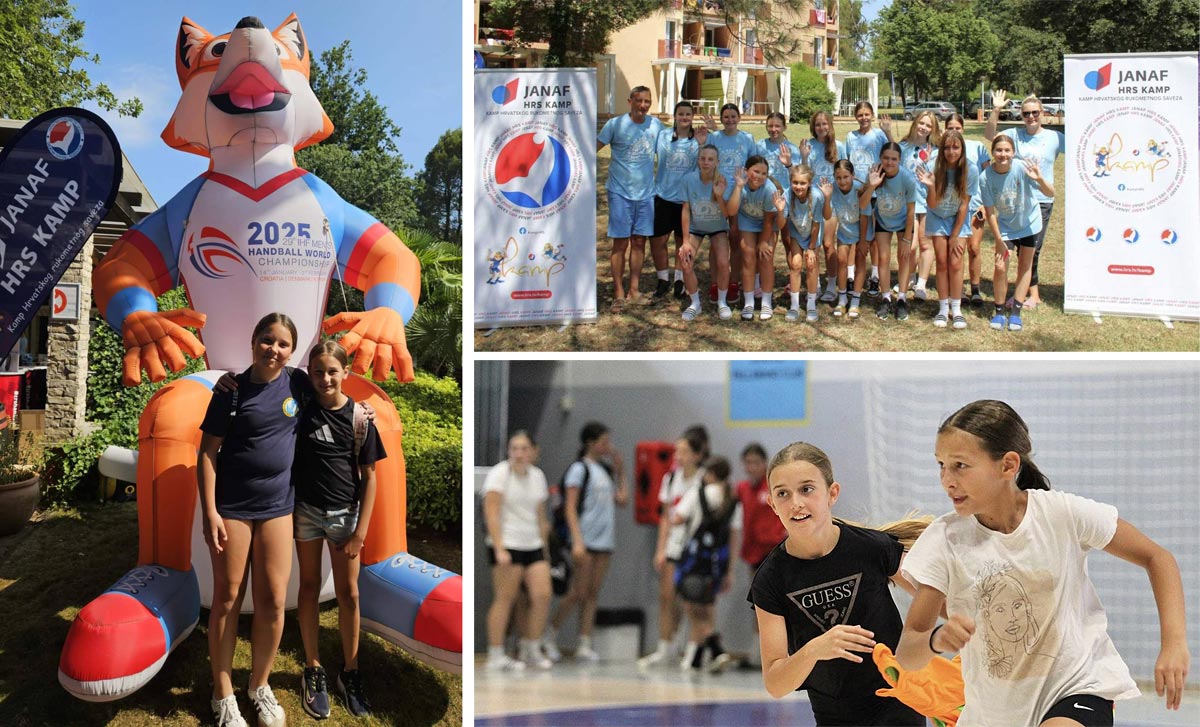 Mlade rapske rukometašice i dalje su aktivne, prijateljstvo i sport na prvom mjestu