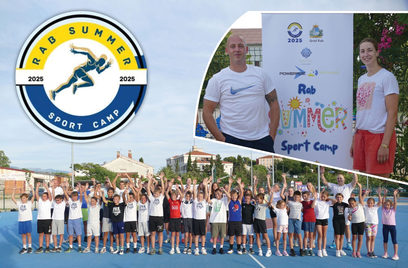 Pogledajte kako je bilo na otvaranju Rab Summer Sport Campa 2025.