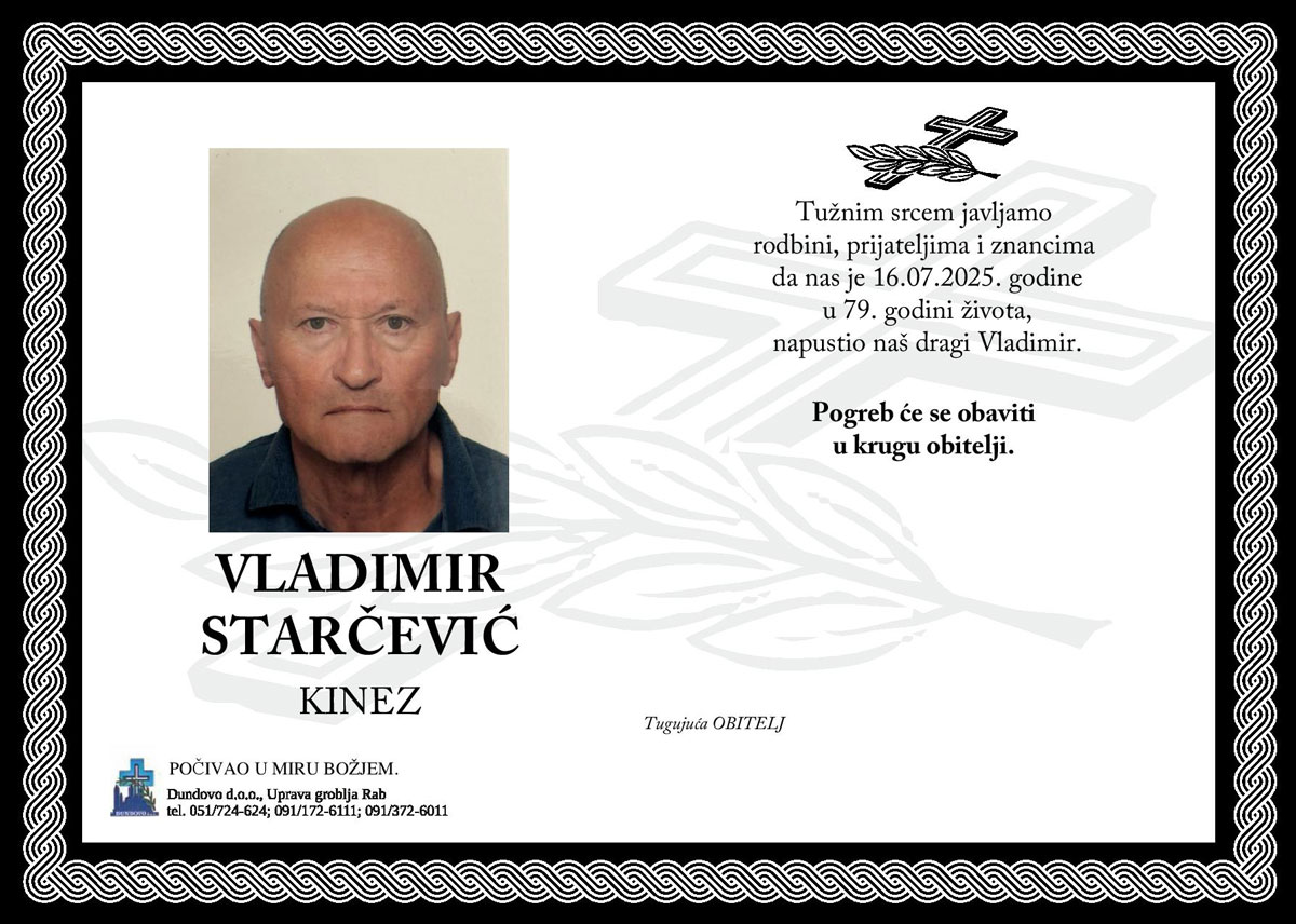 VLADIMIR STARČEVIĆ – Kinez VLADIMIR STARČEVIĆ – Kinez