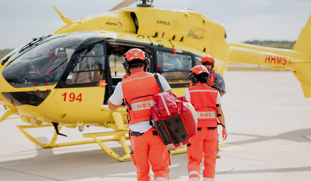 Dijete na Rabu zadobilo udarac u glavu pri skoku u more, helikopterom prevezeno u KBC Rijeka