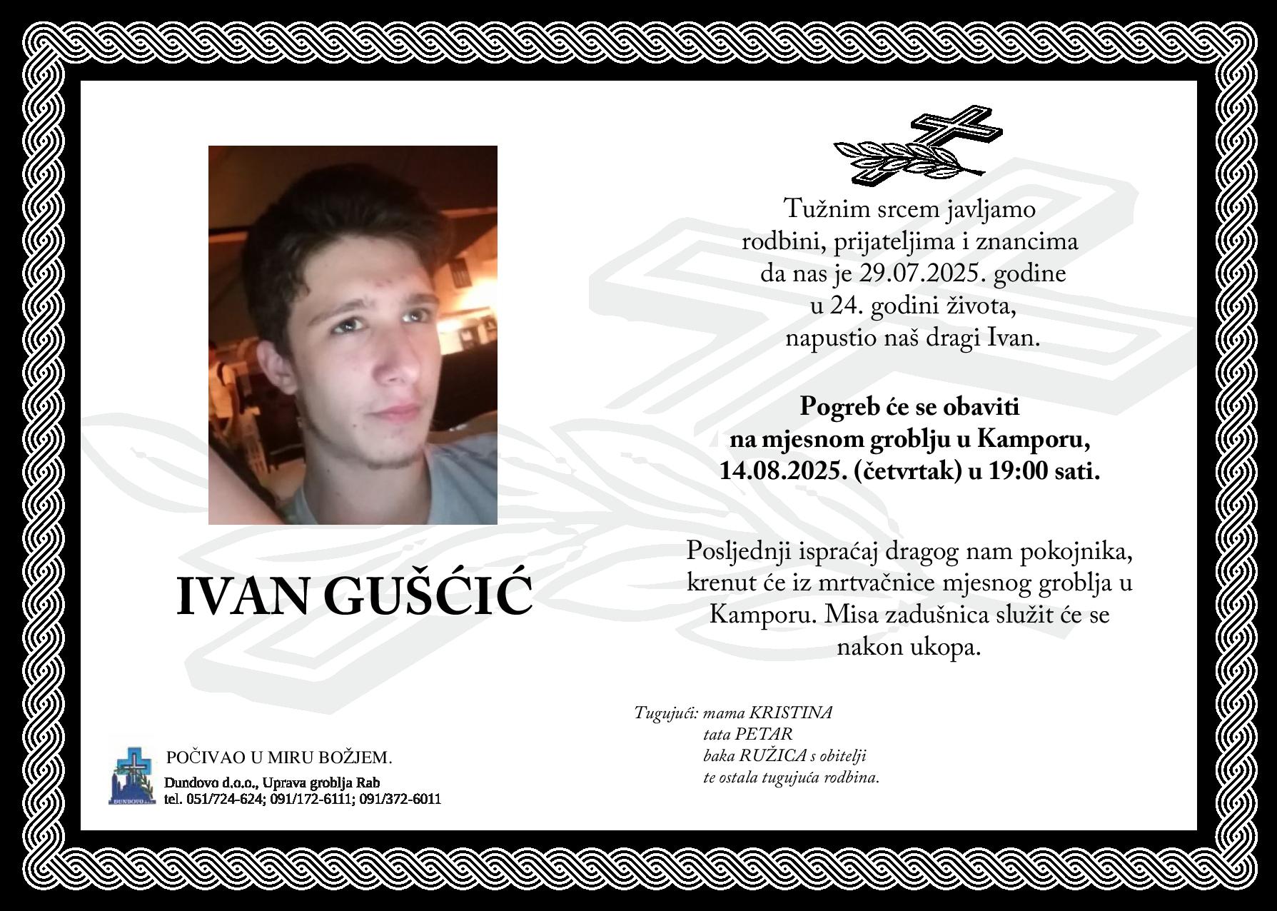 IVAN GUŠĆIĆ IVAN GUŠĆIĆ