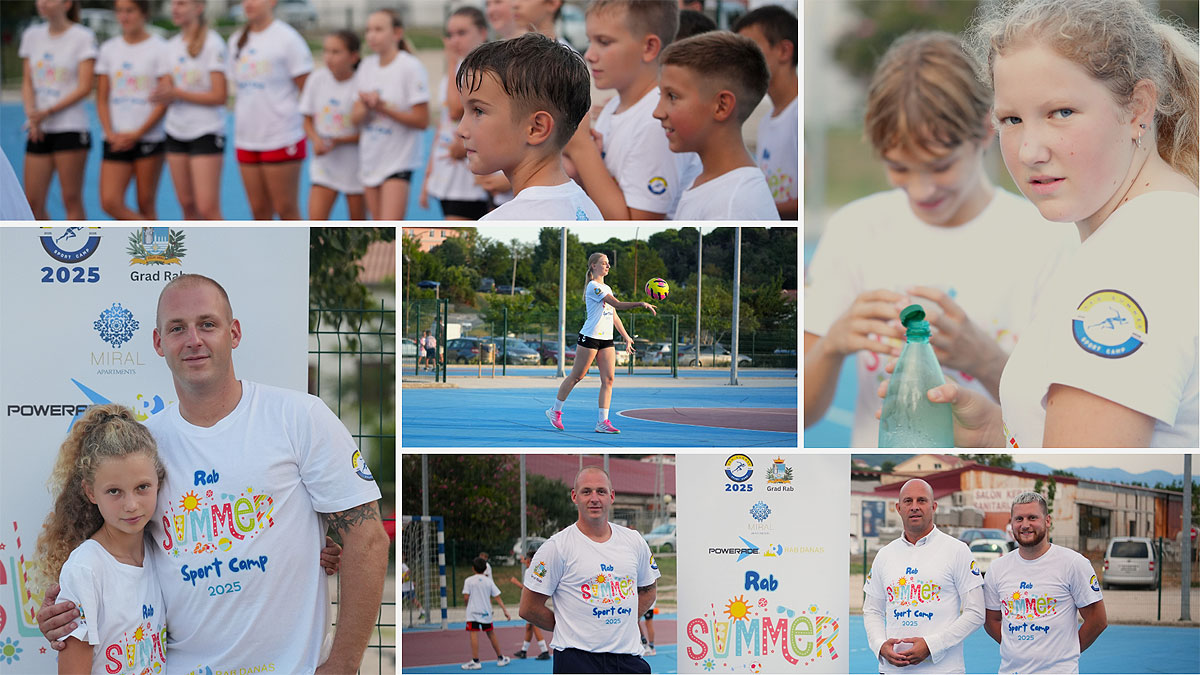 FOTO | Više od 55 djece sudjelovalo na trećem izdanju Rab Summer Sport Campa FOTO | Više od 55 djece sudjelovalo na trećem izdanju Rab Summer Sport Campa