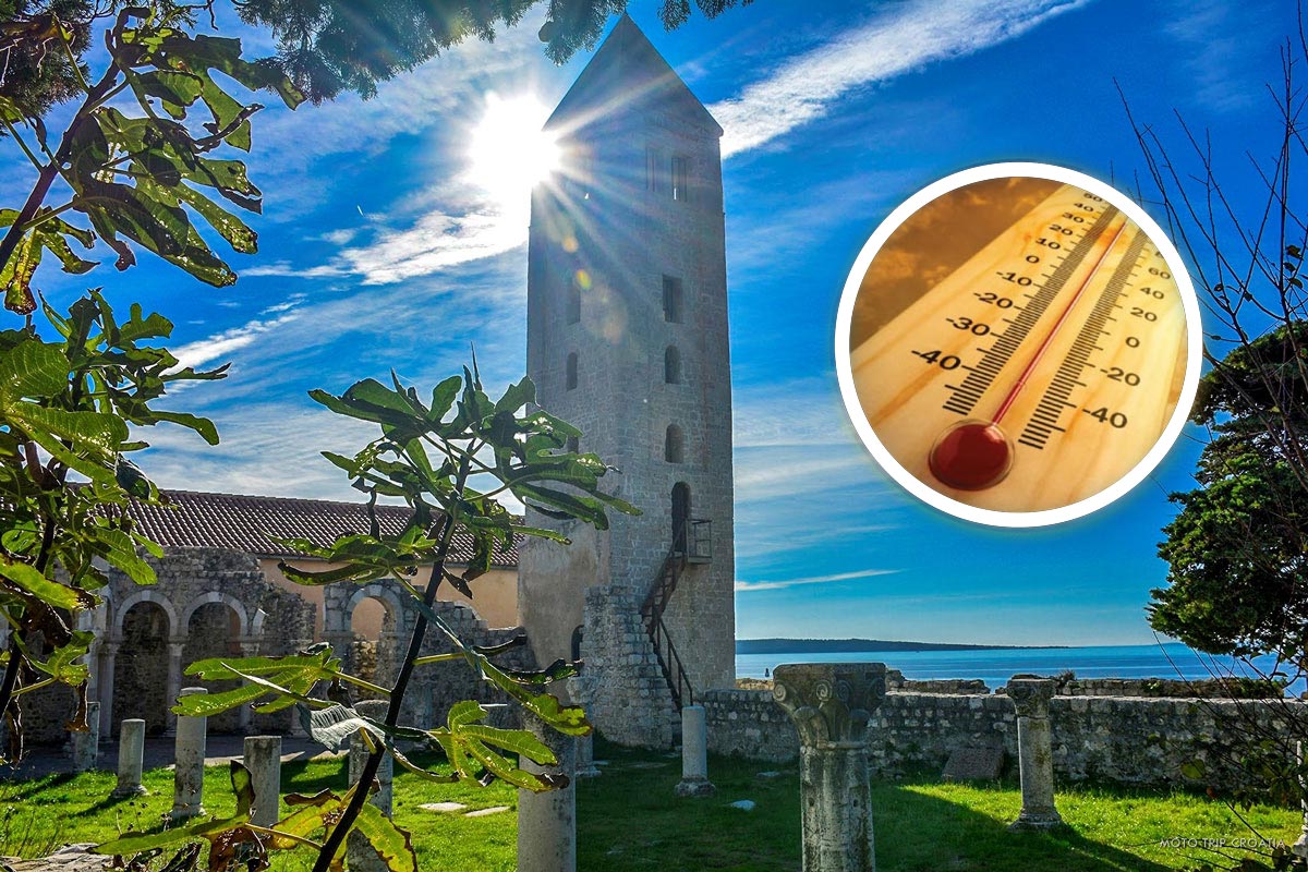 Rab među temperaturnim rekorderima, toplinski val ne popušta do kraja tjedna