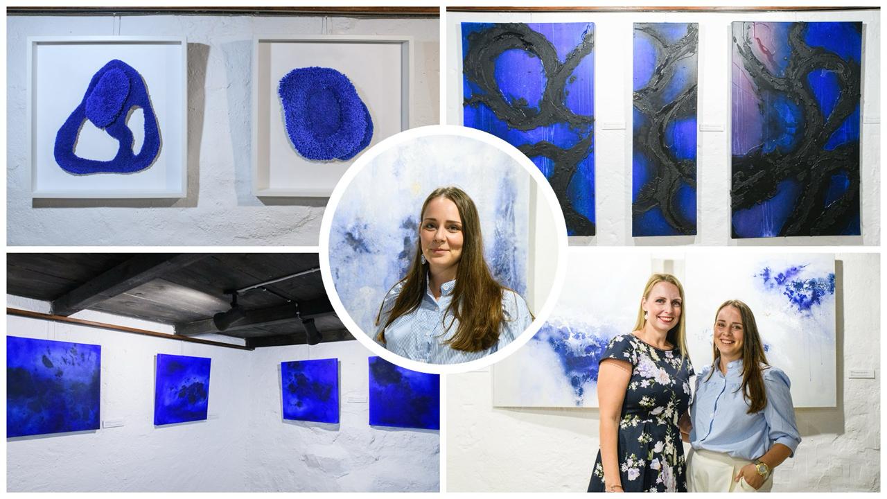 FOTO | “Tihi prostori plave” Kristine Kinkele Valčić otvoreni u Galeriji Pik FOTO | “Tihi prostori plave” Kristine Kinkele Valčić otvoreni u Galeriji Pik