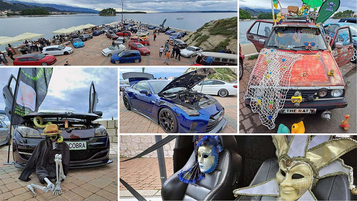 Prema najavama na Rab stiže rekordni broj automobila na 7. Custom Car Show