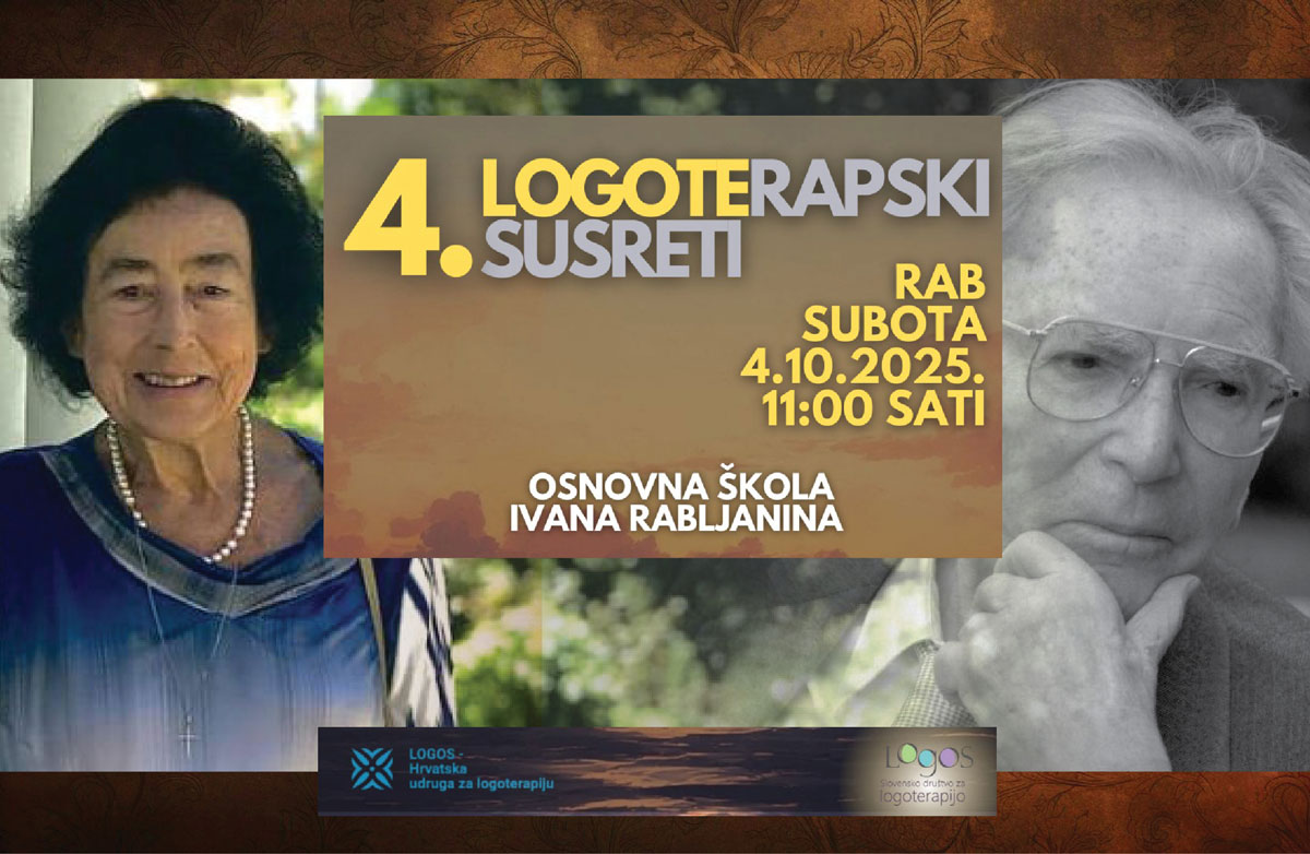 Logoterapeuti iz Hrvatske i Slovenije dolaze na 4. LogoteRAPSKE susrete