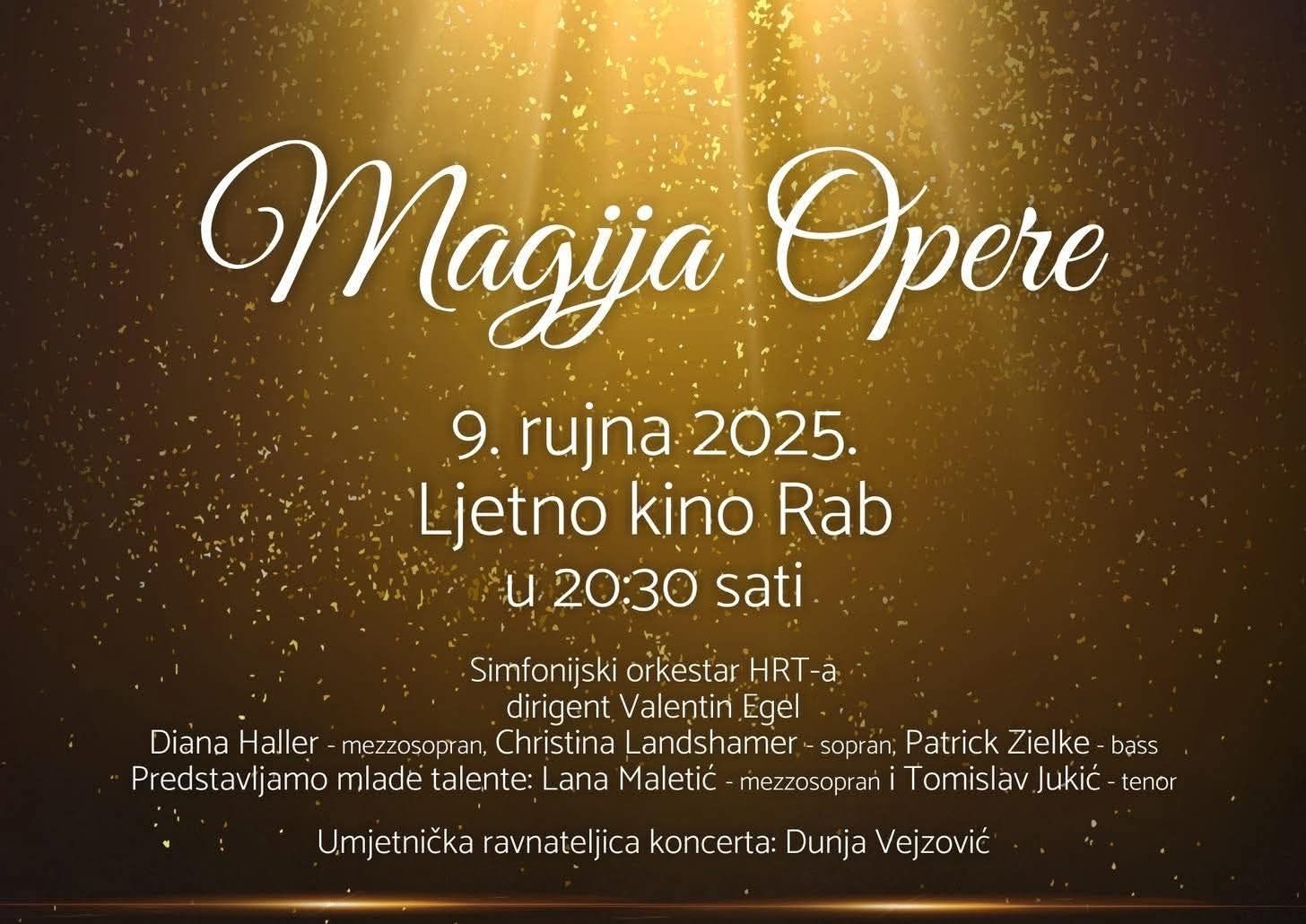 Posjetitelji koncerta „Magija opere“ mogu ostvariti povrat iznosa za kupljene ulaznice