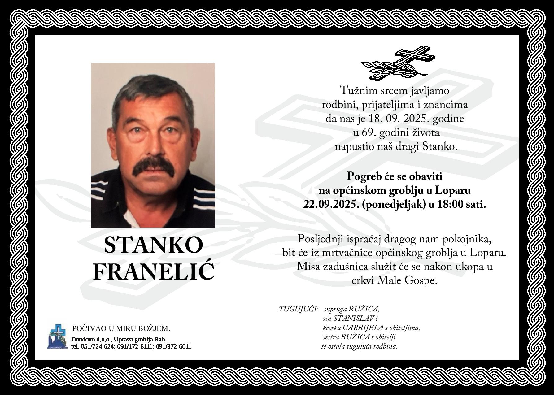 STANKO FRANELIĆ