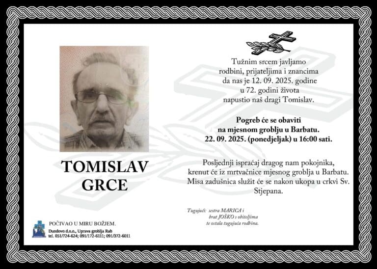TOMISLAV GRCE