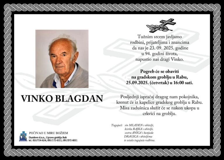 VINKO BLAGDAN