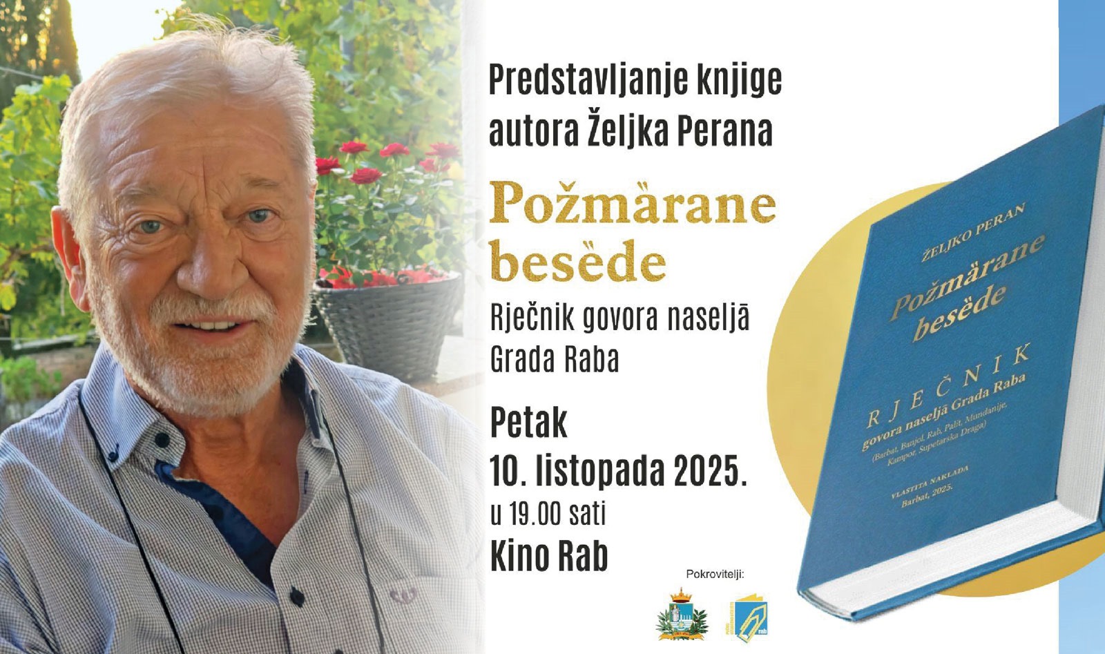 Željko Peran baš na svoj način – zanimljivim riječima i anegdotom – najavio promociju svog rječnika