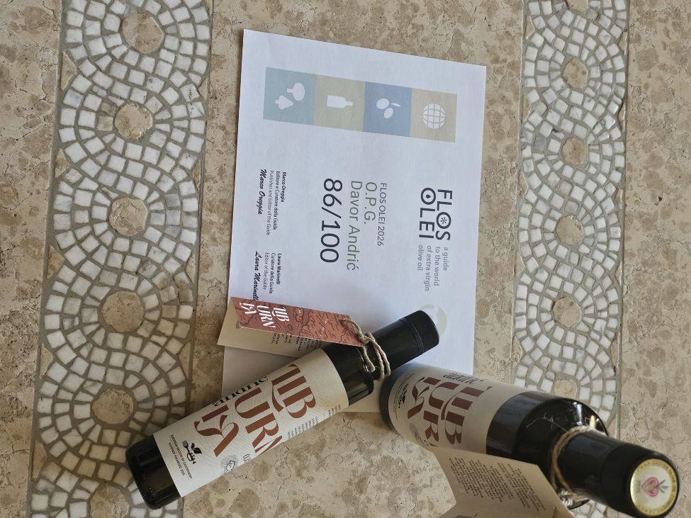 Flos Olei | Maslinovo ulje Davora Andrića našlo mjesto među najboljima u svijetu!
