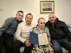 Rabljani uspješni na 30. prvenstvu Hrvatske barmena, Zvonku Španjolu uručeno priznanje