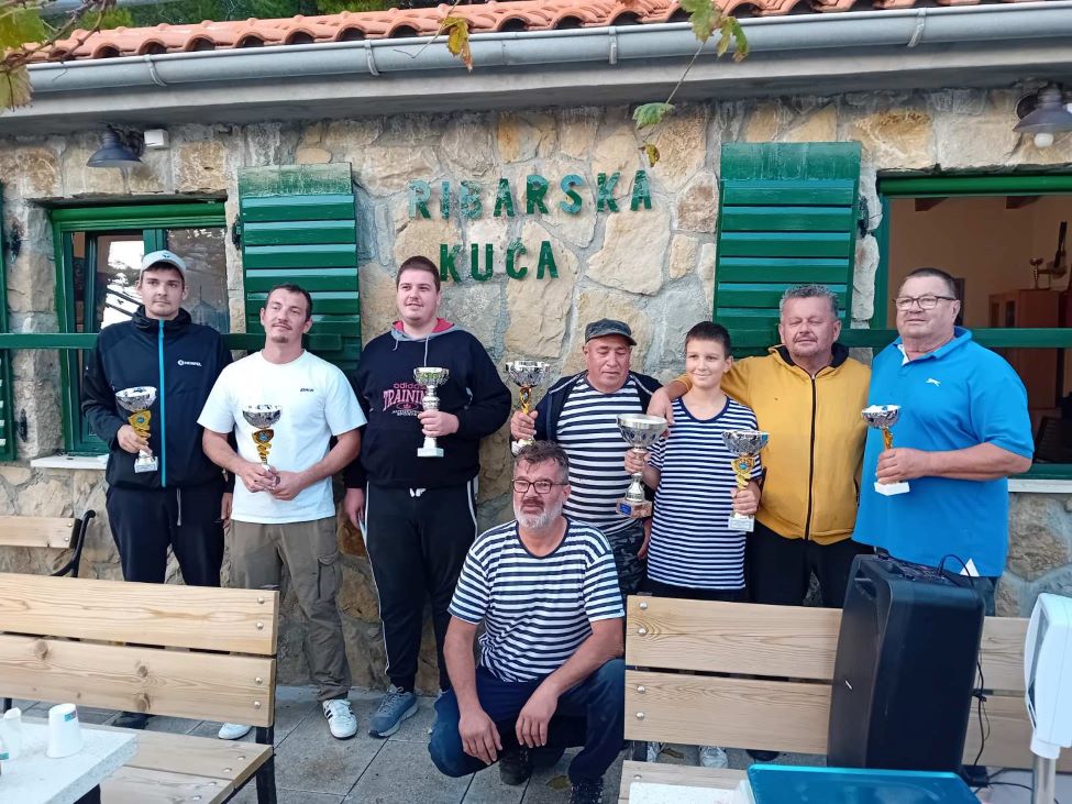 Najava udičarenja u Loparu (11. 10.), u organizaciji SRD-a Lopar