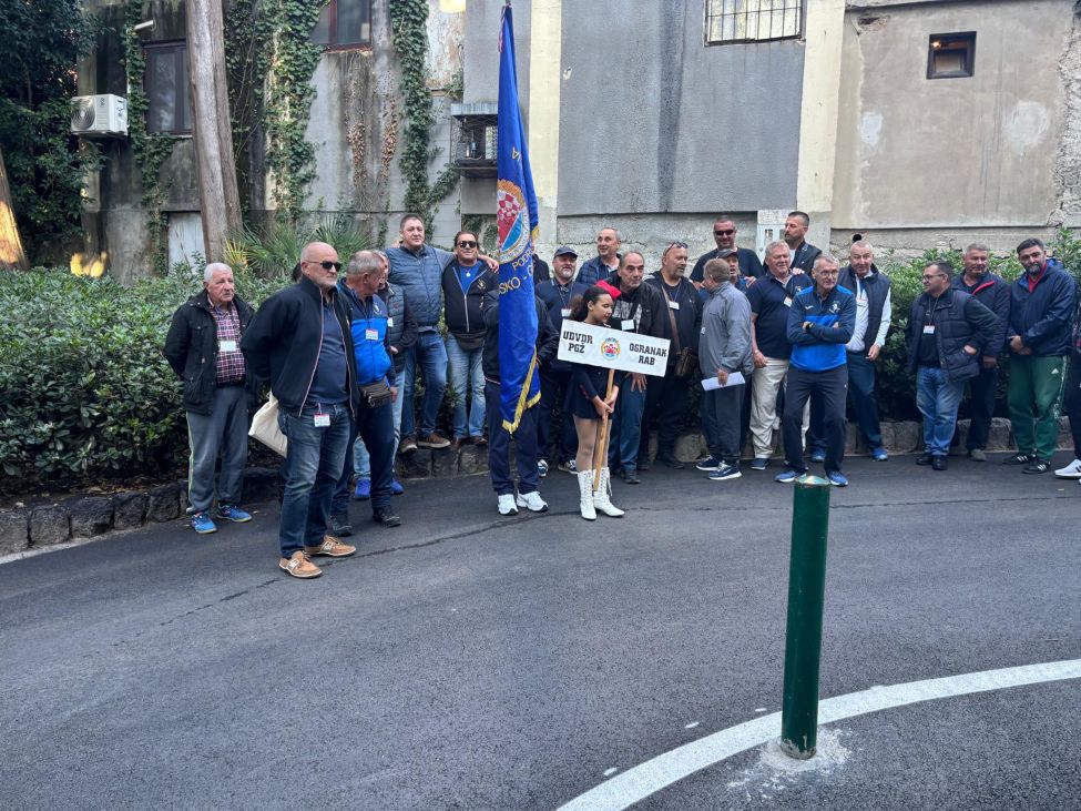 UDVDR-u Rab visoko 3. mjesto od 20 ekipa na 27. Županijskim igrama