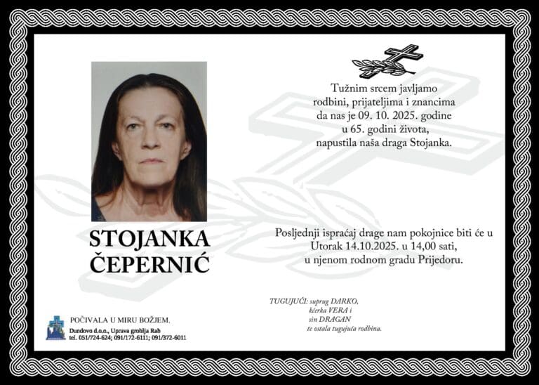 STOJANKA ČEPERNIĆ