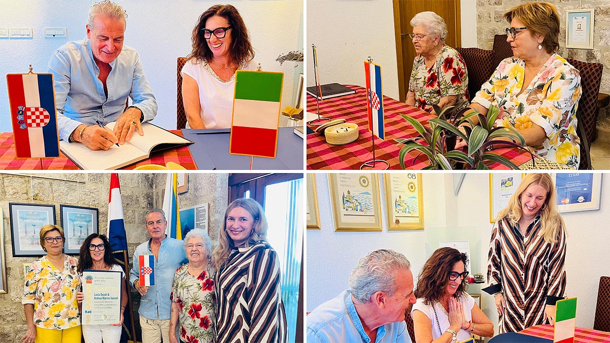 Lucia i Andrea već 41 godinu vjerni Rabu i obitelji Ćuća Žentil iz Palita Lucia i Andrea već 41 godinu vjerni Rabu i obitelji Ćuća Žentil iz Palita