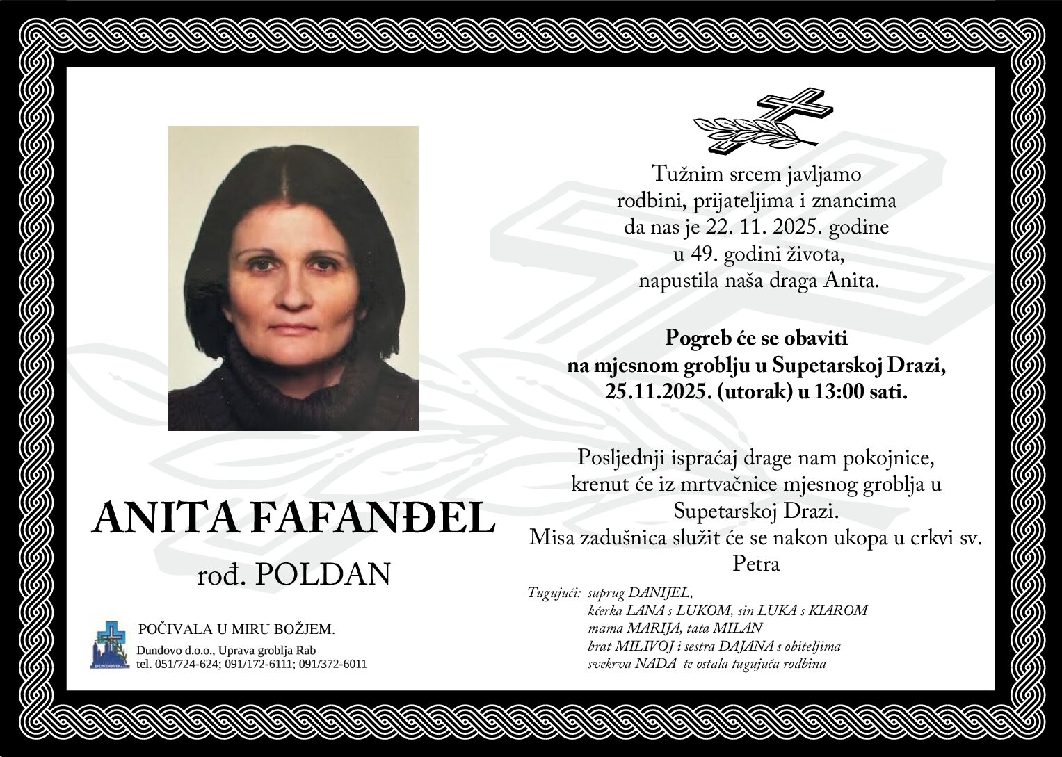 ANITA FAFANĐEL rođ. Poldan