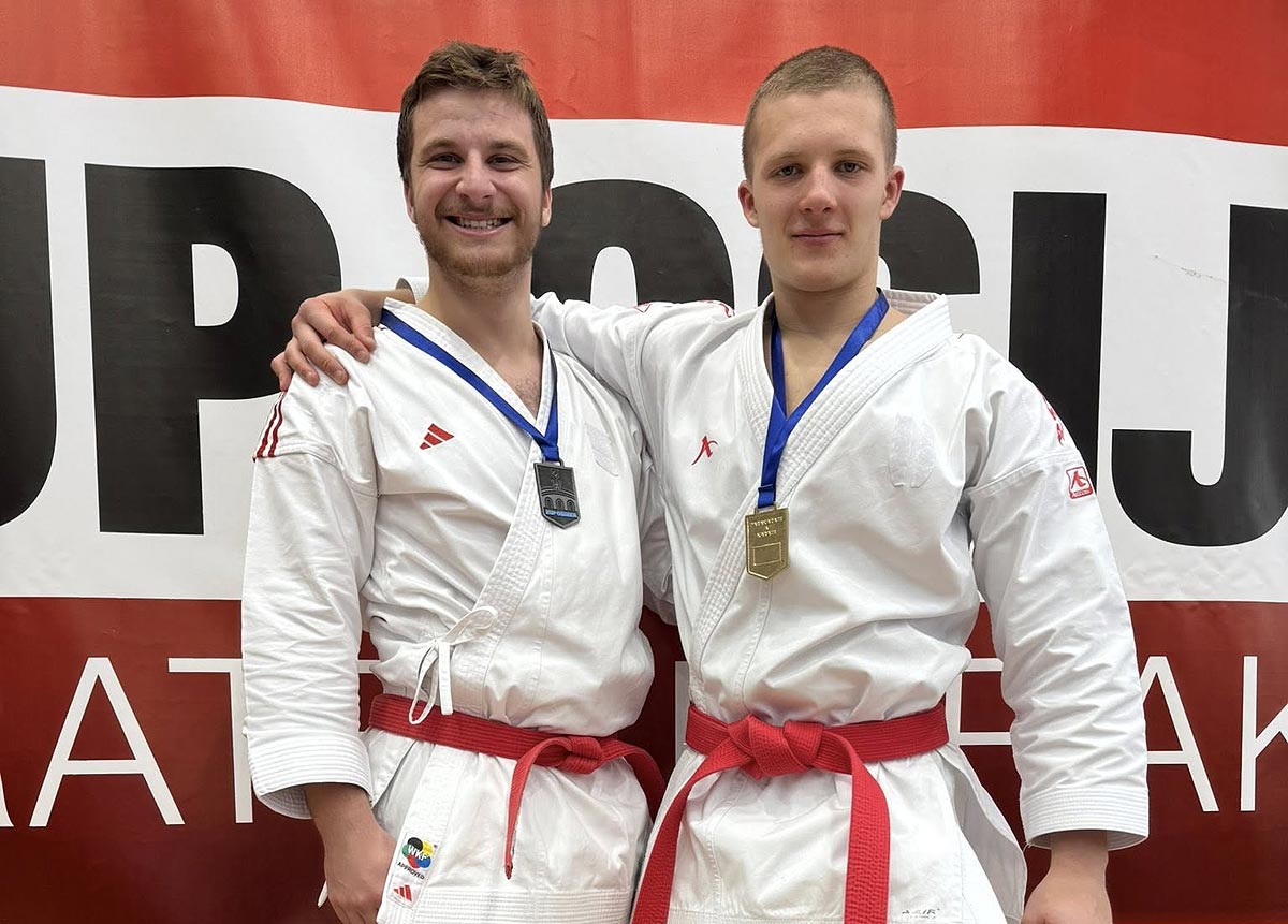 Damjan Bravarić Ćilo osvojio srebro na karate turniru u Osijeku!
