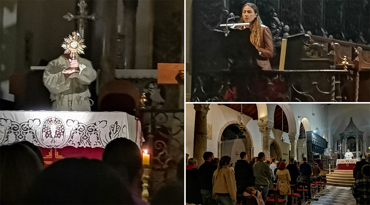 Holywin na Rabu | Održana duhovna večer pod geslom “Svetost pobjeđuje” Holywin na Rabu | Održana duhovna večer pod geslom “Svetost pobjeđuje”