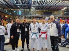 Damjan Bravarić Ćilo i Ivano Tomičić sudjelovali na Prvenstvu Balkana u karateu