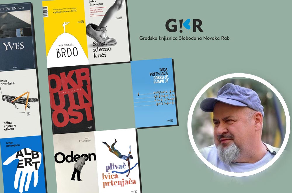Književna večer s Ivicom Prtenjačom u Gradskoj knjižnici Slobodana Novaka