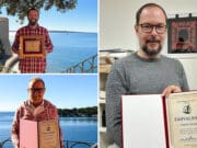 KJD Južina uručio zahvalnice Marinu Guliću i Sanjinu Badurini za izuzetan doprinos i podršku