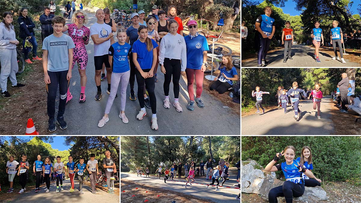 Počela nova sezona Kros duatlon lige Rab – u 1. kolu nastupilo više od 40 natjecatelja