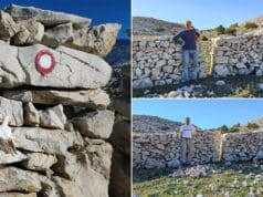 PD Kamenjak obnovilo suhozid na stazi iznad Uvale Krklant