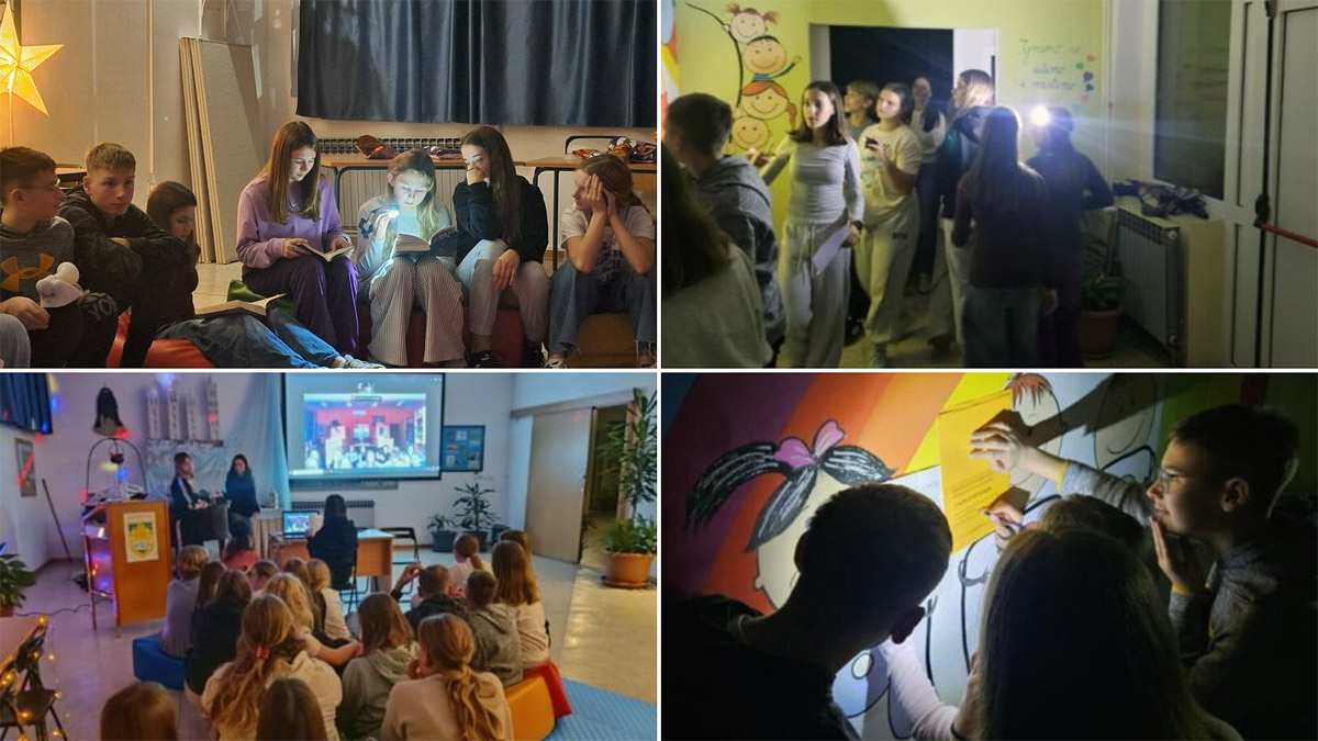 Noćni čitateljski susret u sklopu projekta “Tulum s(l)ova” u OŠ Ivana Rabljanina Rab