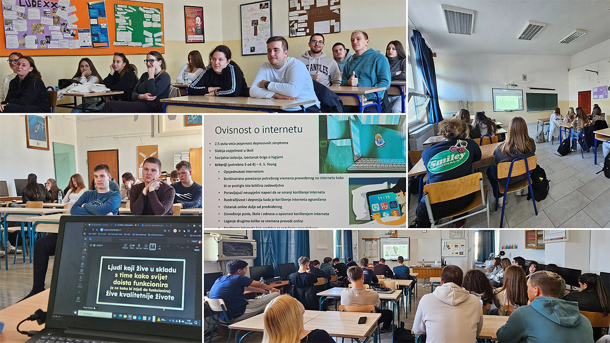 FOTO | Rapski srednjoškolci na zanimljiv način obilježili Svjetski dan znanosti