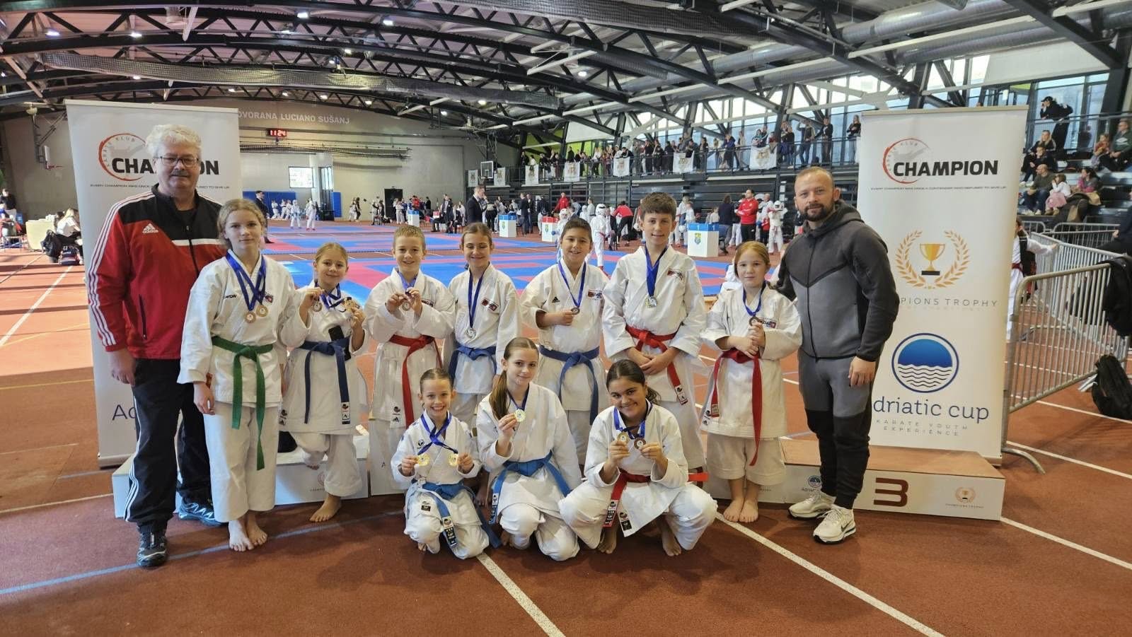 Niz sjajnih rezultata za KK Rab Enpi na međunarodnom Adriatic kupu u Rijeci!