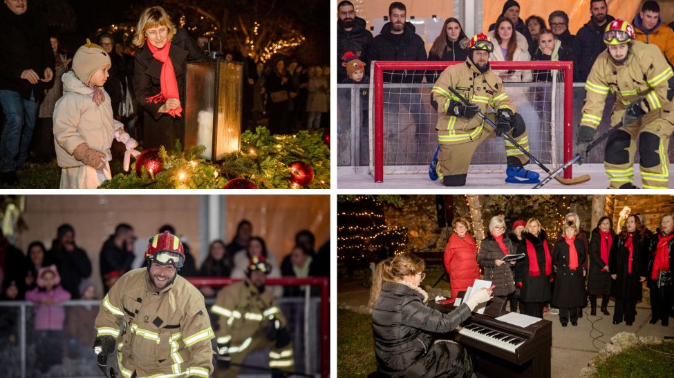 FOTO | Svijeća radosti i led pun smijeha: tako je protekla (treća) adventska nedjelja