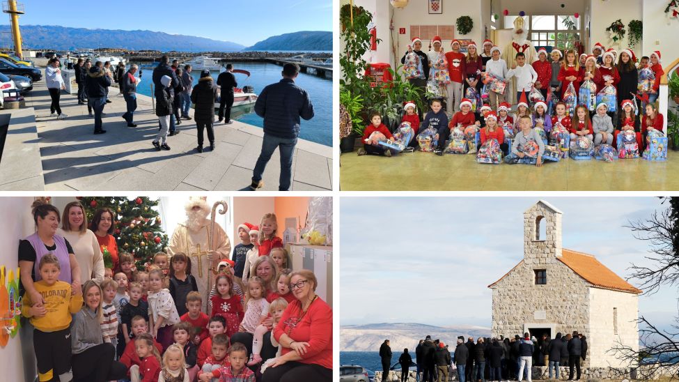 FOTO Loparani obilježili Sv. Nikolu. Mališani dočekali omiljenog sveca u novom vrtiću