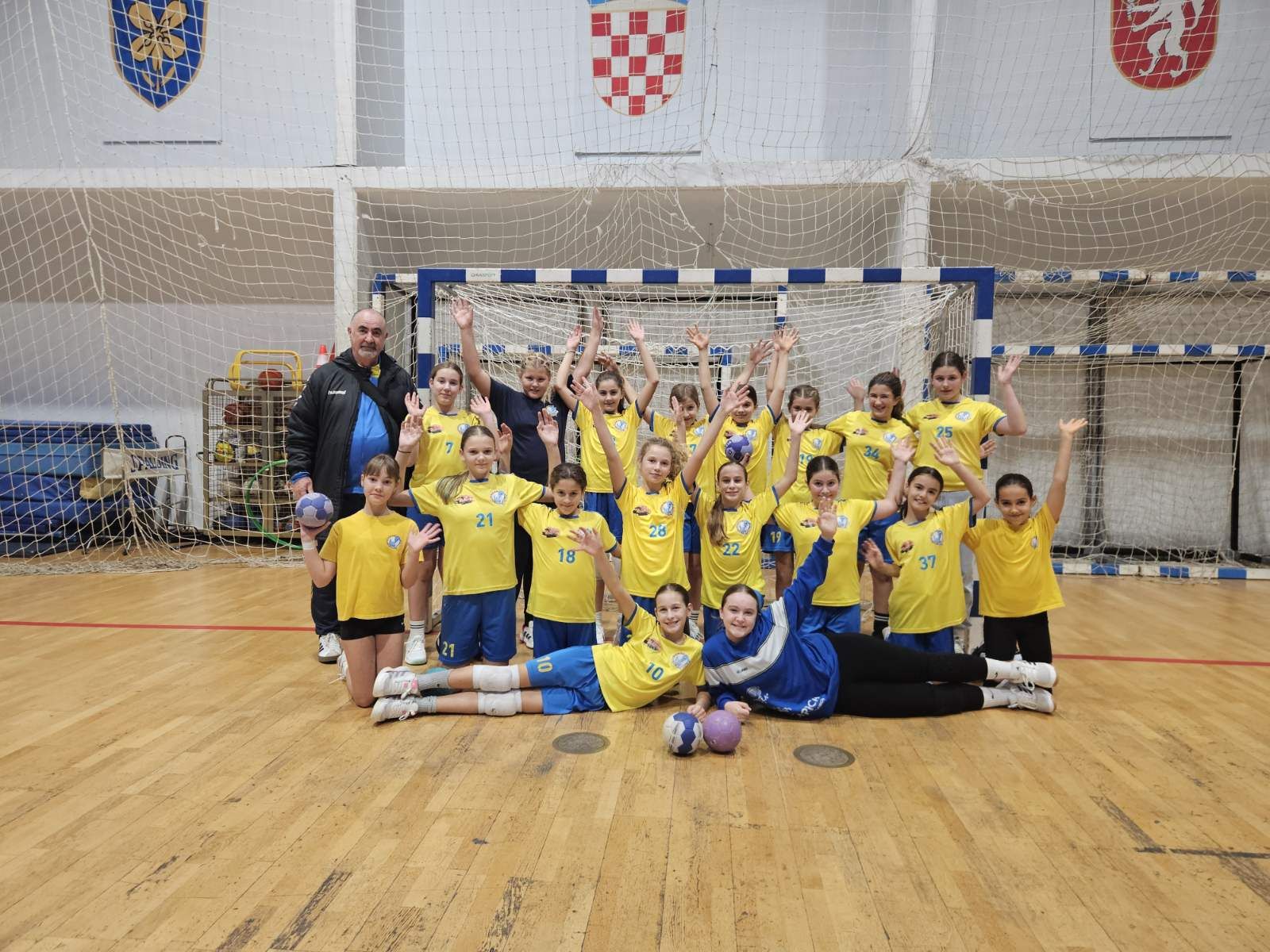 Rapske U12 djevojčice nastavile niz bez poraza u 1. HRL-u
