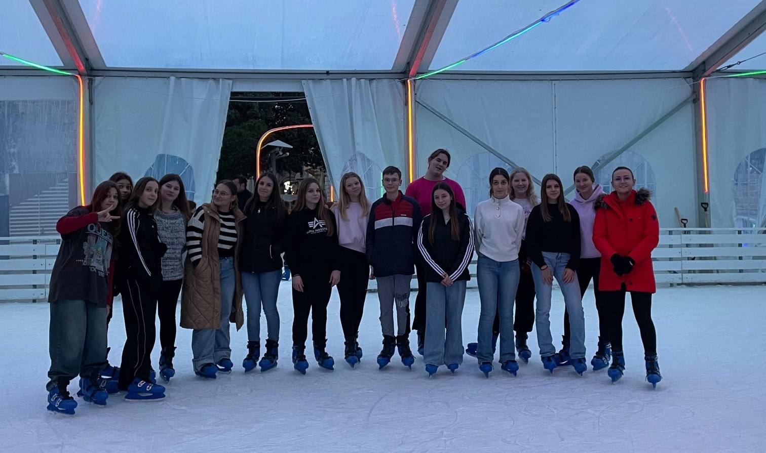 Najmlađi volonteri GDCK-a Rab godinu zasluženo završili klizanjem i toplom čokoladom