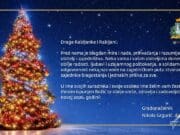 Gradonačelnik Nikola Grgurić uputio božićnu i novogodišnju čestitku građanima Raba