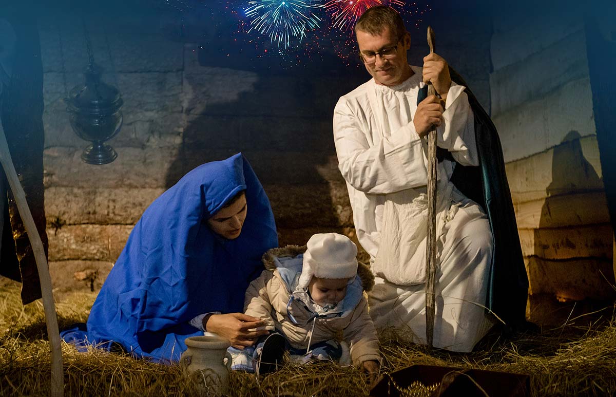 Uprizorenje živih jaslica u organizaciji Udruge Tunera na dvije lokacije