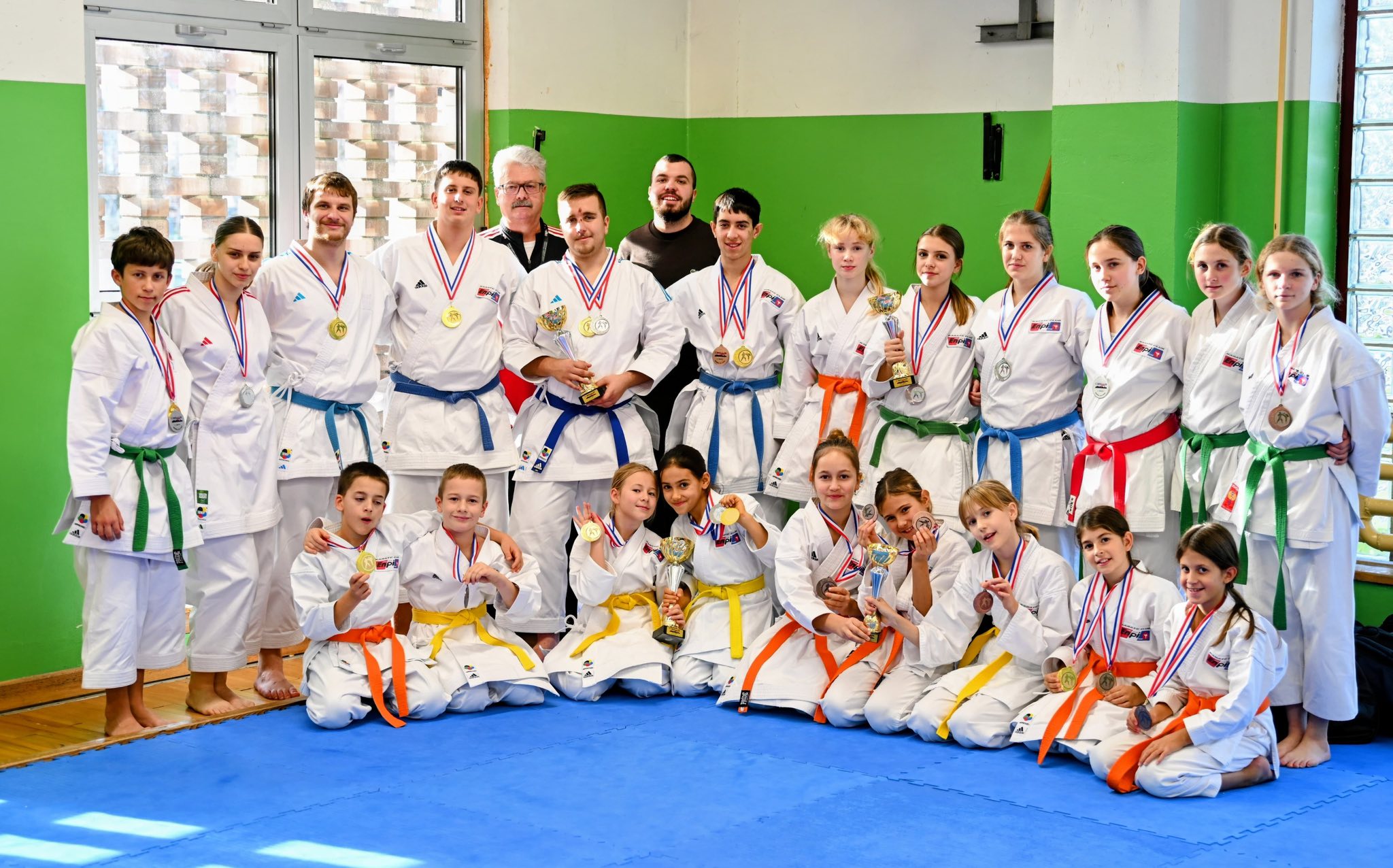 Berba medalja za KK Rab-Enpi u Samoboru i prvo mjesto ukupno u katama