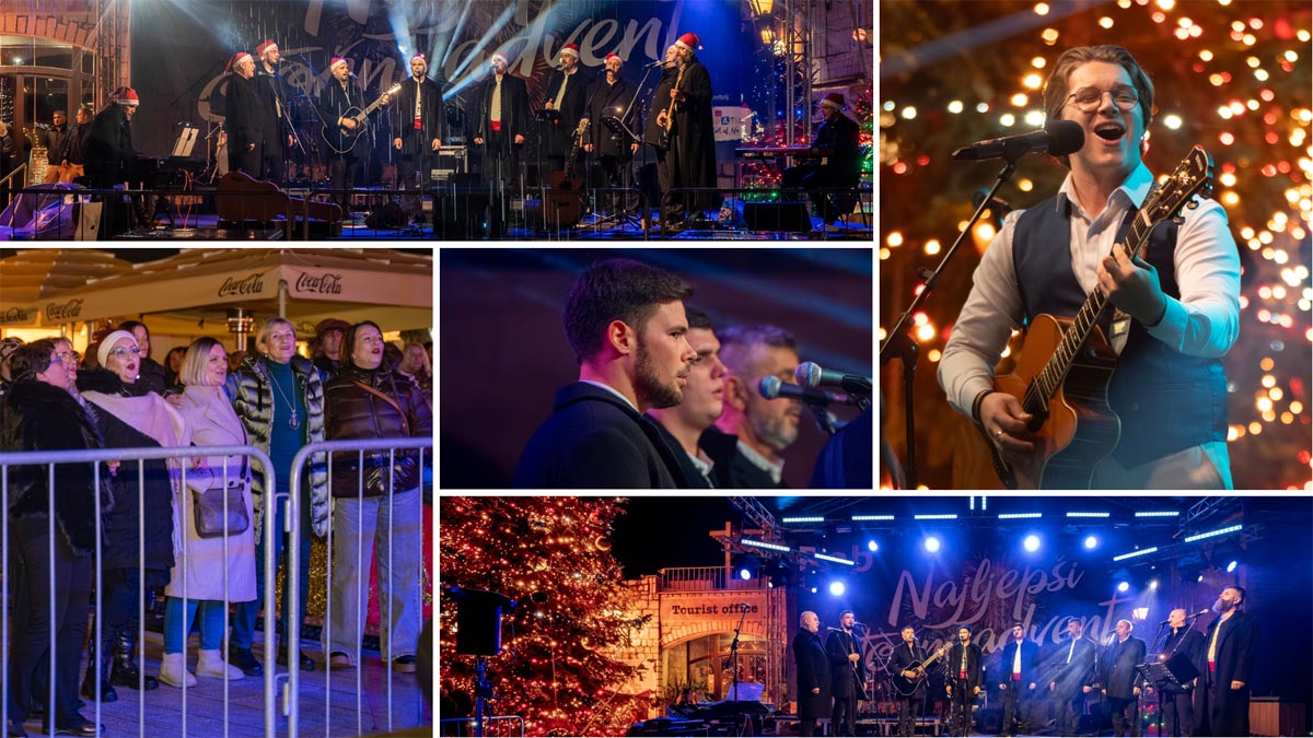 FOTO | Zanimljiva glazbena večer uz klapu Rab i ostale izvođače