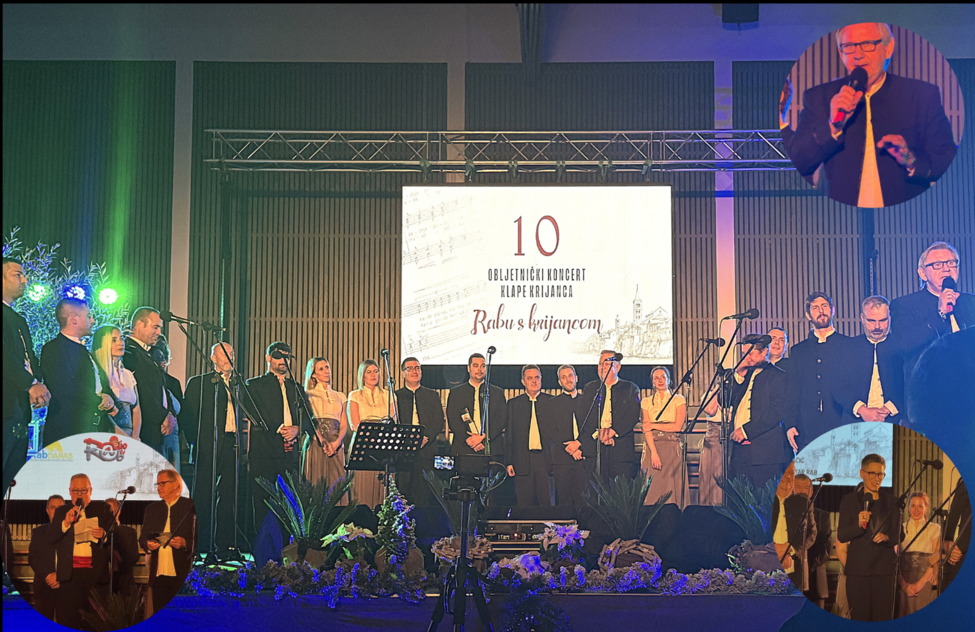 Rabu s krijancom | Održan koncert povodom 10 godina pjevne baštine klape Krijanca