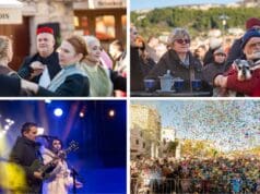 FOTO | Silvestarsko slavlje na Trgu Municipium Arba okupilo brojne građane i goste