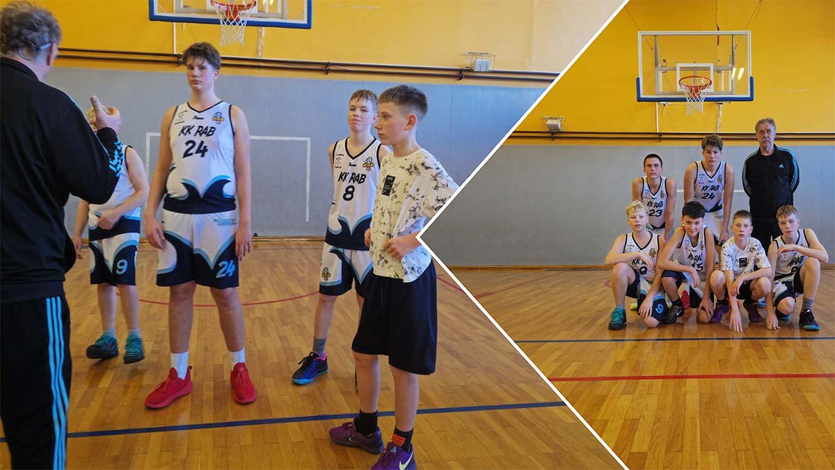 Uvjerljiva pobjeda mlađih kadeta KK Rab na gostovanju u Rijeci