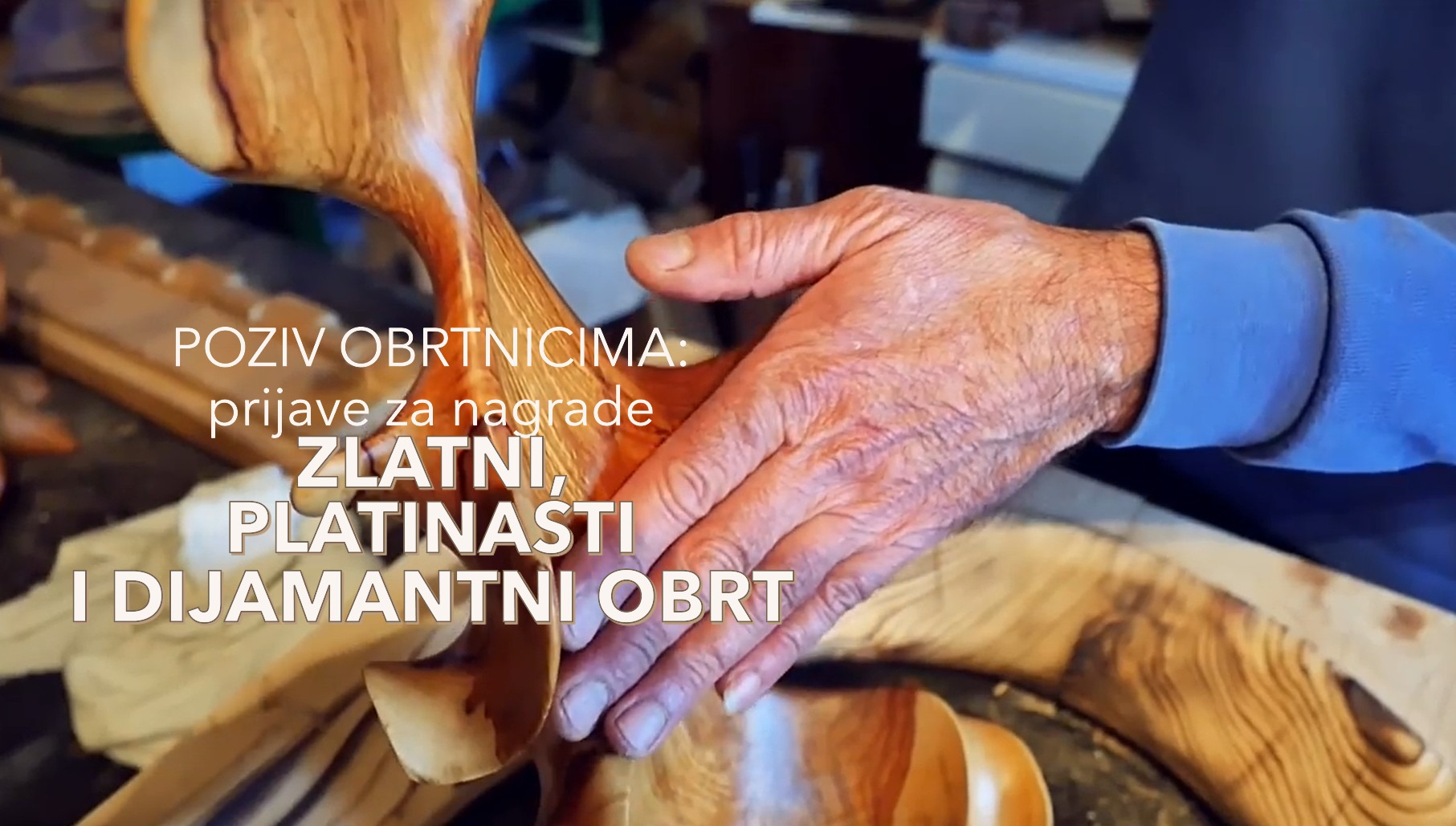 Poziv obrtnicima: prijave za nagrade Zlatni, Platinasti i Dijamantni obrt