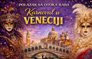 Vikend putovanje iz Raba: karneval u Veneciji, izlet u Padovu i shopping u Noventa di Piave Designer Outletu