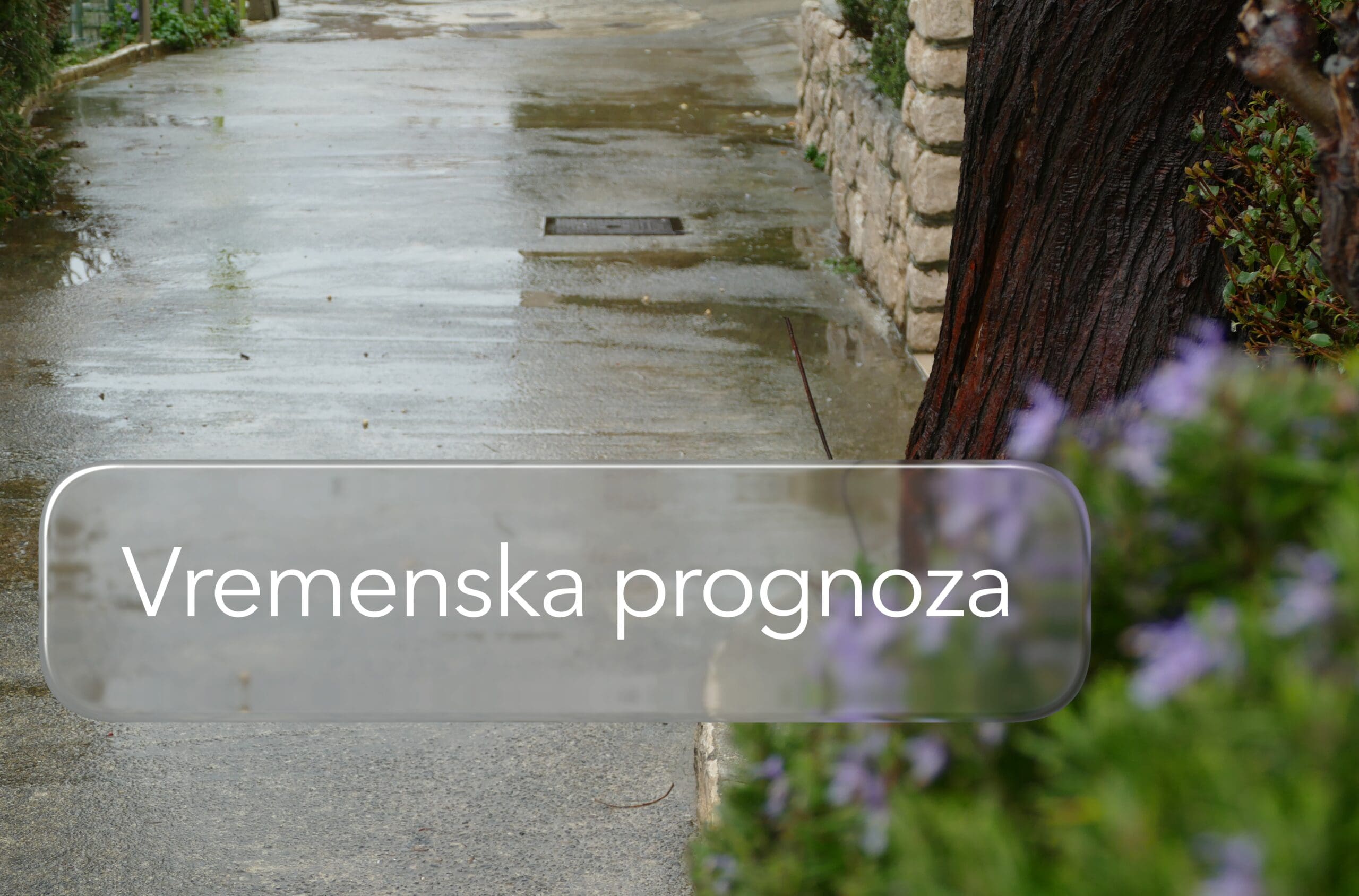 Kiša i južina nad Rabom, početkom tjedna smirivanje vremena