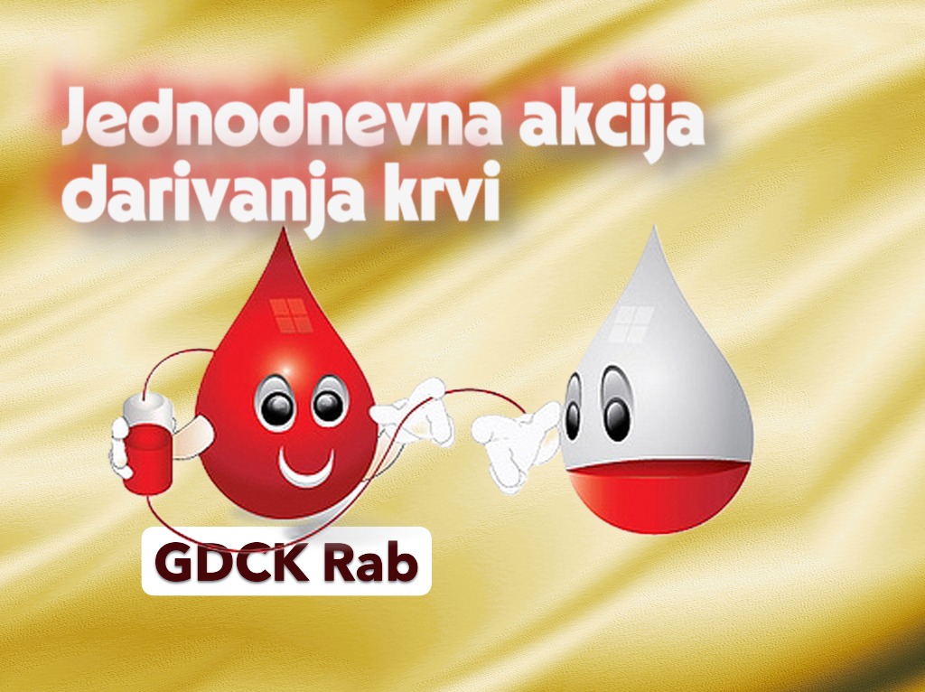 Najava jednodnevne akcije darivanja krvi (27. 1.)