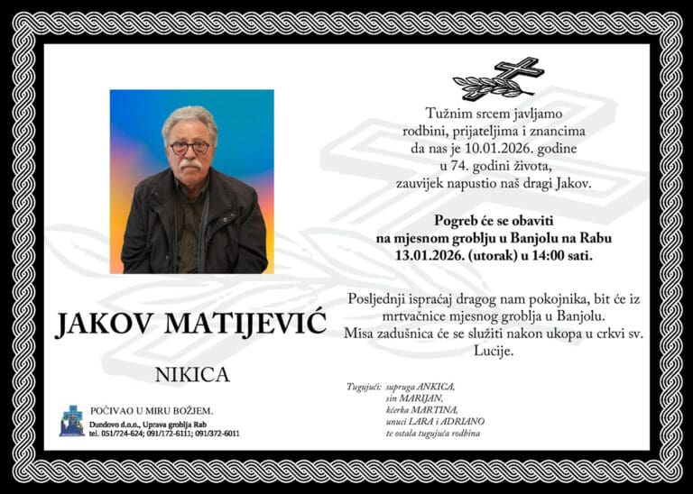 JAKOV MATIJEVIĆ – Nikica
