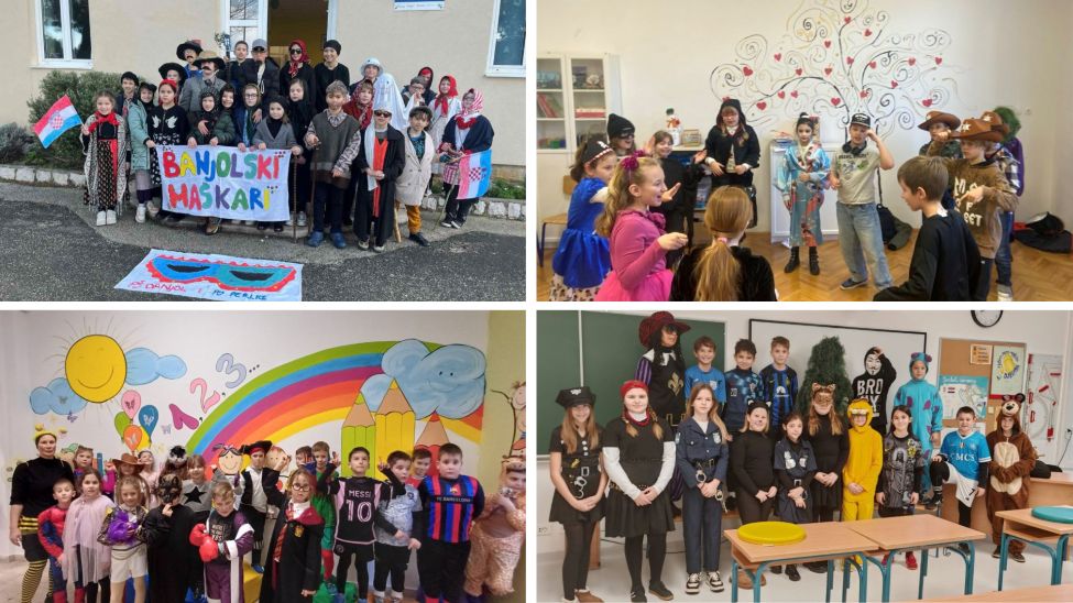 Veselo maškarano druženje u OŠ Ivana Rabljanina!